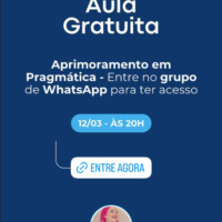 Aula gratuita Pragmática