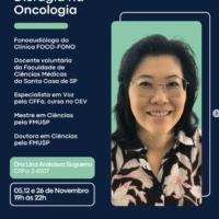 Disfagia na Oncologia com a Dra. Lica Arakawa Sugueno