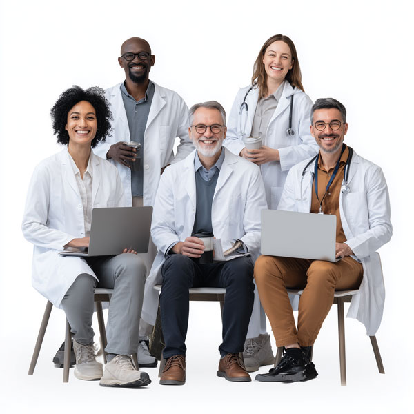 Group of professionals