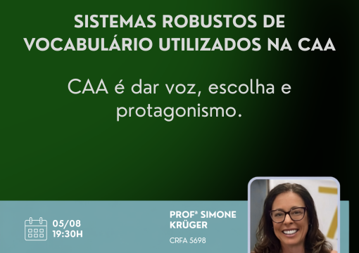 SISTEMAS ROBUSTOS DE VOCABULÁRIO UTILIZADOS NA CAA